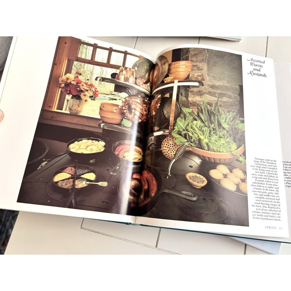 Lot of 2 Vtg 80s 90s Martha Stewart Cookbooks Quick Cook, 1st Edition & Seasons - Picture 10 of 16